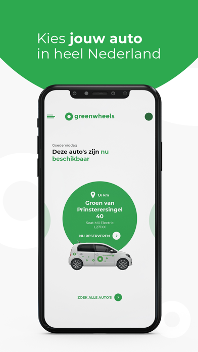 Screenshot #2 pour Greenwheels - Autodelen