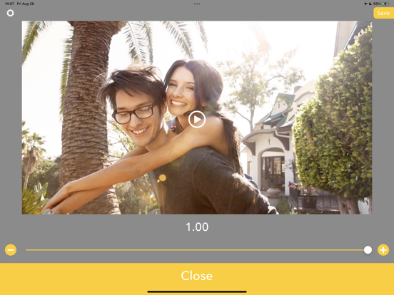RevMov - Reverse Video Editor iPad screenshot 5 - Photo & Video app
