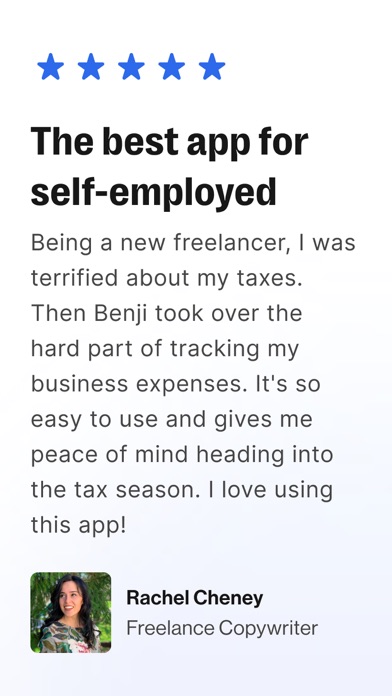 Benji: Self-Employed Taxes Screenshot