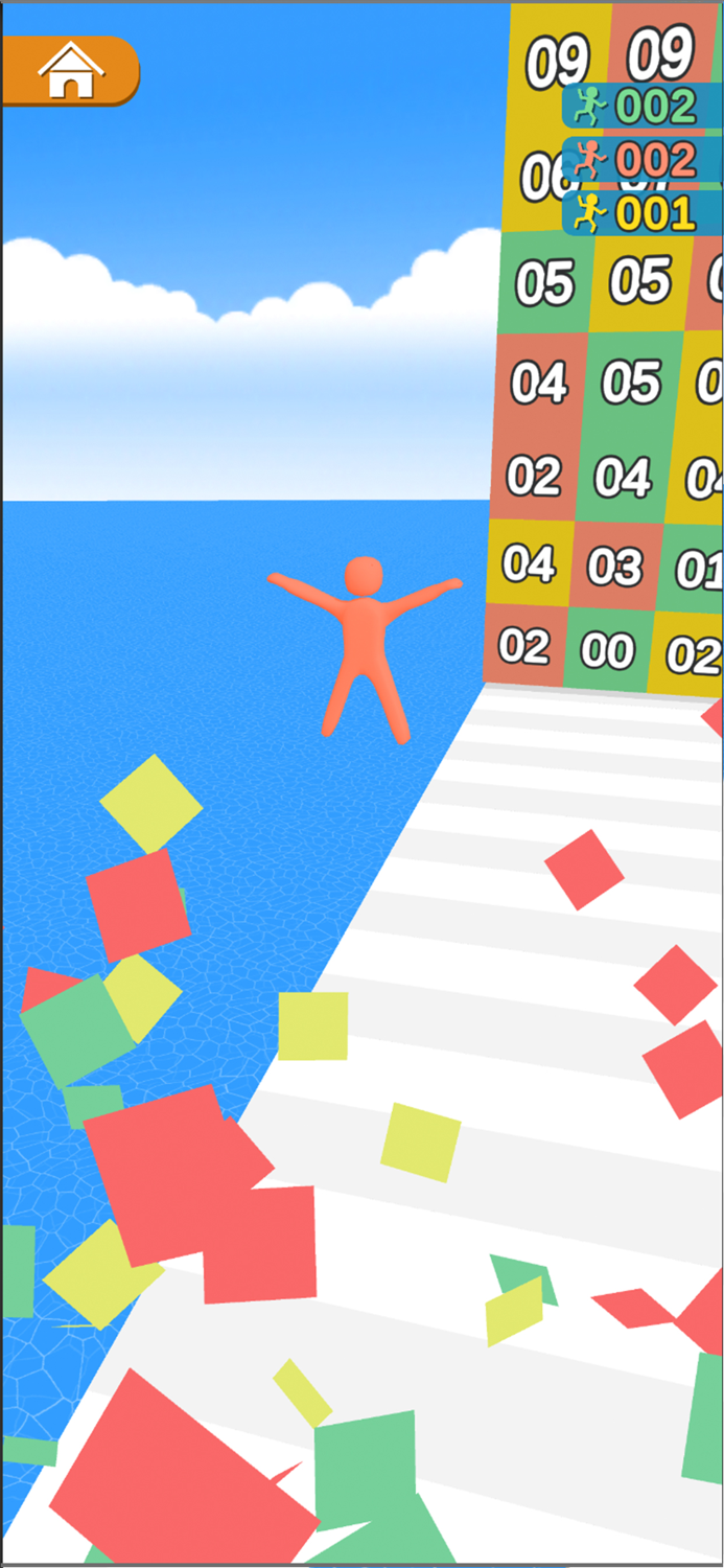 Colorful Runners Tower