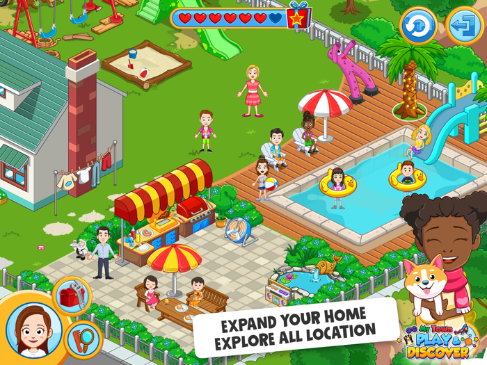 My Town - City Life Story game