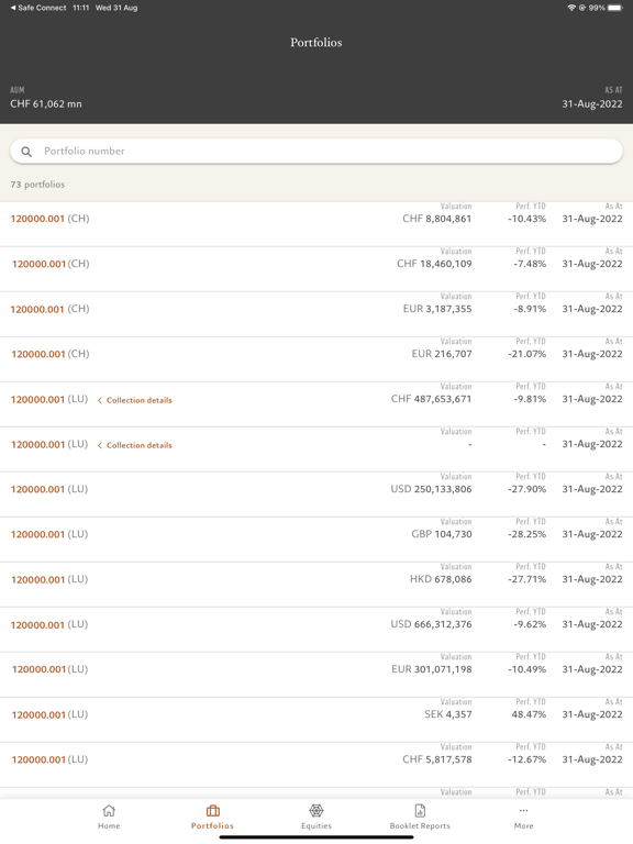 Screenshot #5 pour Pictet Connect Mobile
