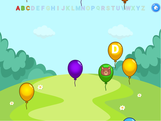 Screenshot #6 pour Pop Ballons Learning Game: ABC