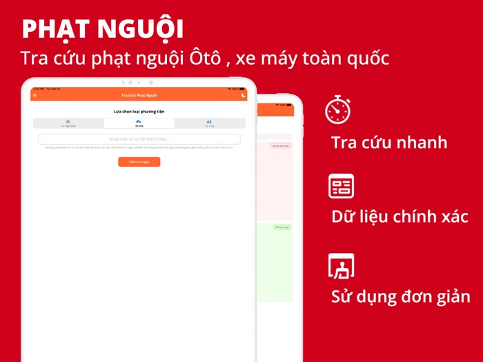 Phạt Nguội - Tra cứu toàn quốc