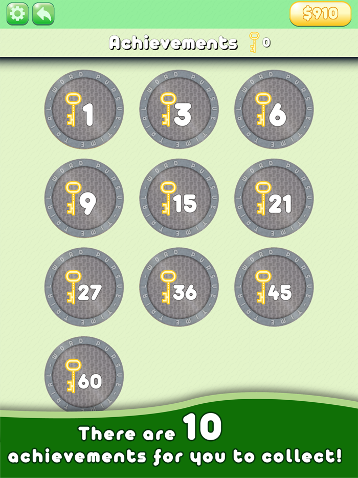 Word Pursue Time Trial