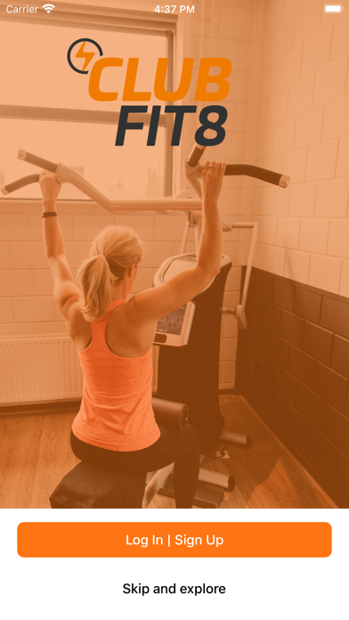ClubFit8 Screenshot