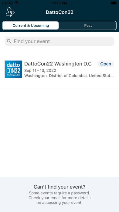 DattoCon22 Washington D.C. screenshot 2