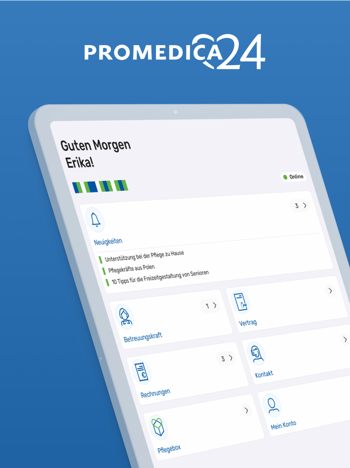 Promedica24 – Kundenportal