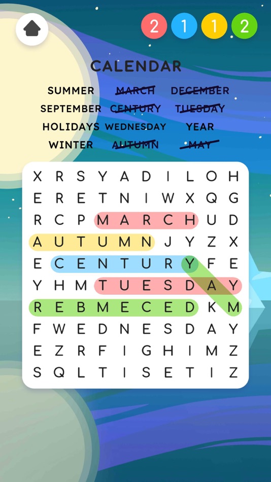 #5. Word Search by Coolmath Games (iOS) 由: Coolmath.com, LLC