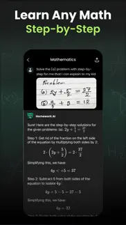 math solver: homework ai tutor iphone screenshot 1