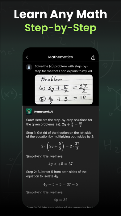 Math Solver: Homework AI Tutorのおすすめ画像1
