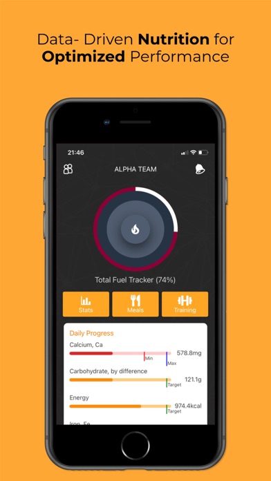 Rise Nutrition Athletes Screenshot