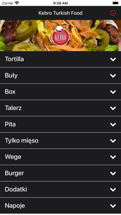 Kebro Turkish Food Screenshot