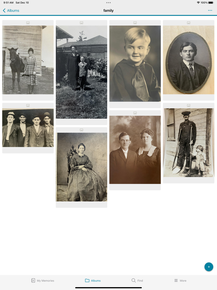 FamilySearch Memories