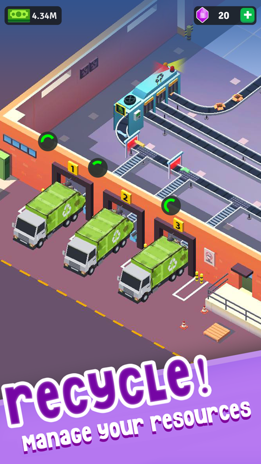 #1. Recycle Tycoon 3D (iOS) 由: Khurram Samad