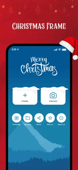 Game screenshot Christmas Photo Frame - Xmas mod apk