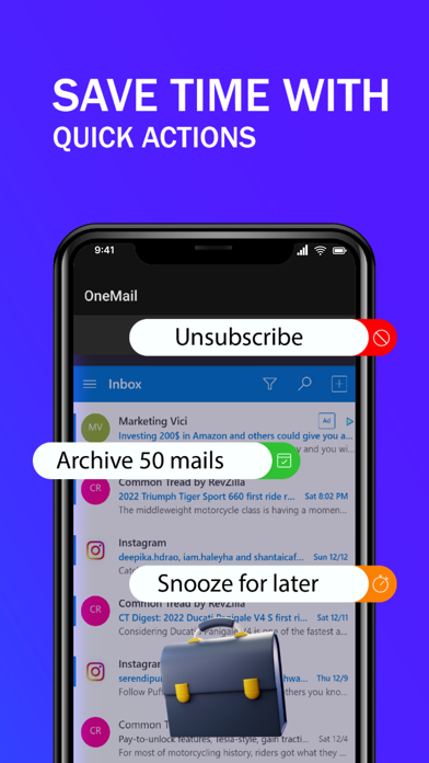 OneMail- Smart email appのおすすめ画像5