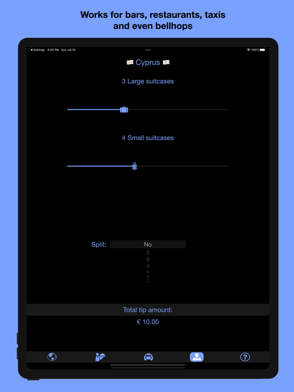 Screenshot #6 pour Ultimate Travel Tip Calculator