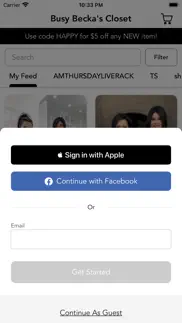 busy becka's closet iphone screenshot 1
