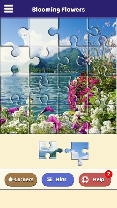 Blooming Flowers Puzzle Screenshot