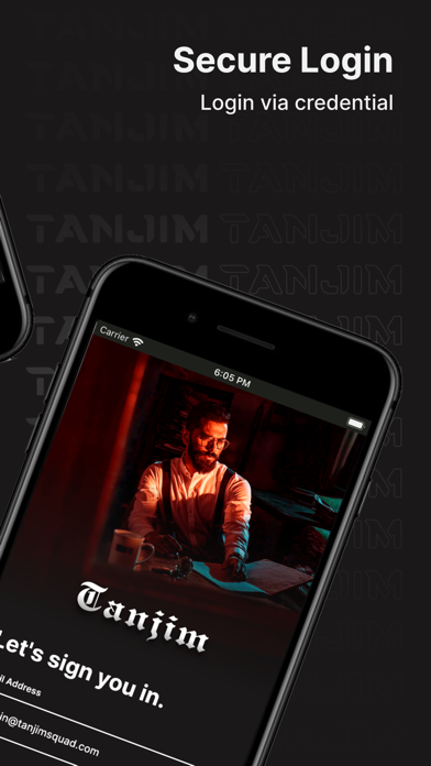 Tanjim Admin Screenshot