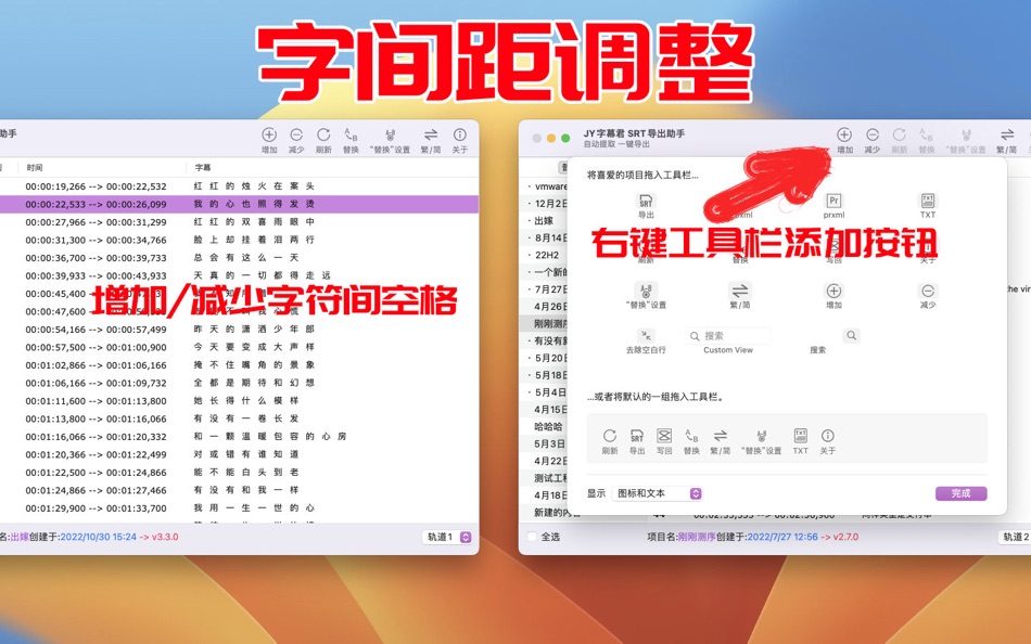 #9. JY Subtitle SRT Export (macOS) Podle: 鹏 边