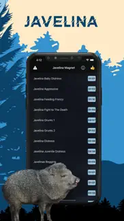 javelina magnet- animal calls iphone screenshot 1
