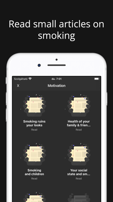 Quit Planner - Cigarette Screenshot