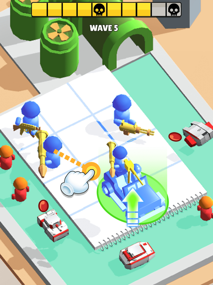 Toy army Merge Defense