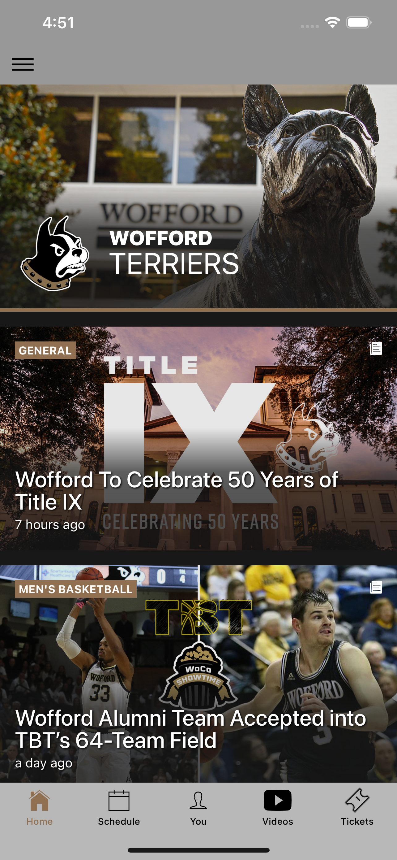 Wofford Terriers
