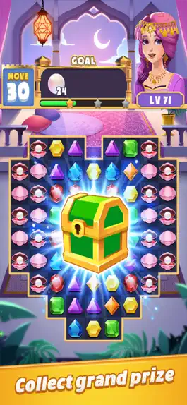 Game screenshot Jewels Magic: Queen Match 3 apk