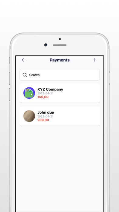 mFinance - Account Management Screenshot