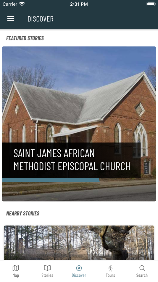 #2. Raleigh Historic (iOS) 来自: Curatescape