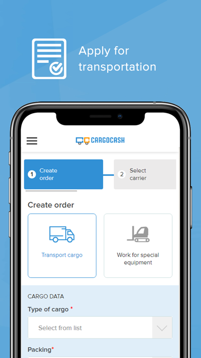 Cargocash Screenshot