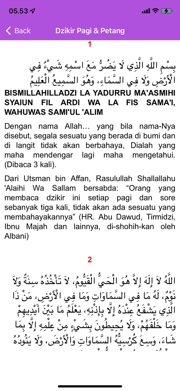 Doa dan Dzikir Lengkap