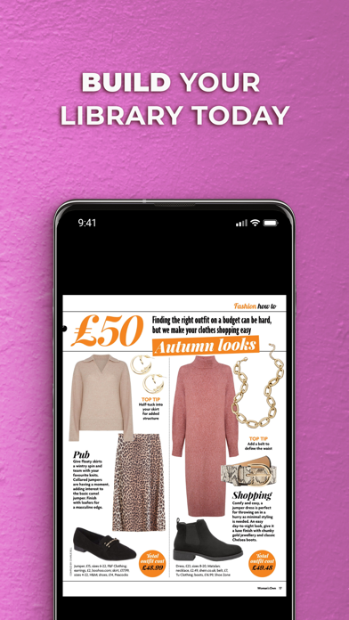 Woman's Own Magazine Screenshot