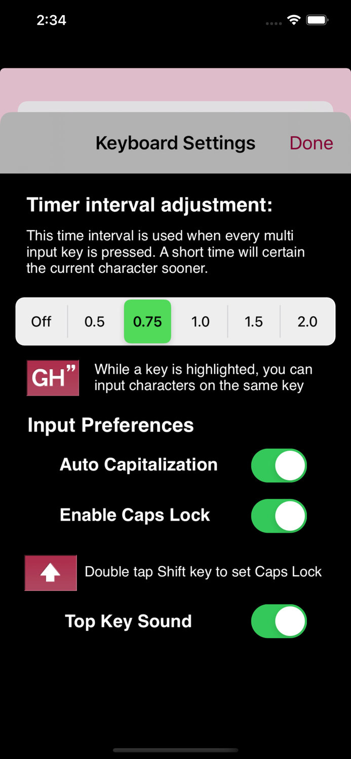 AEI Keyboard Note Portuguese