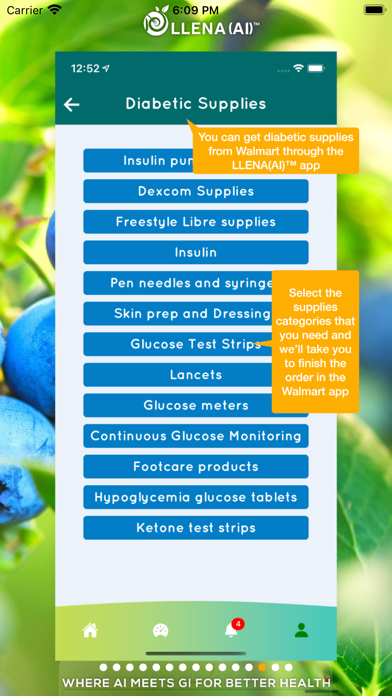 LLENA(AI) Health Solutions,Inc iPhone screenshot 7 - Food & Drink app