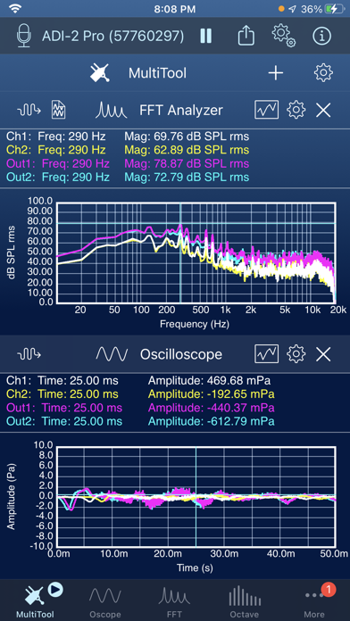 SignalScope X Screenshot