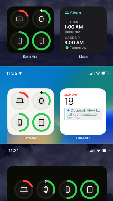 Battery Widget 2.0のおすすめ画像1