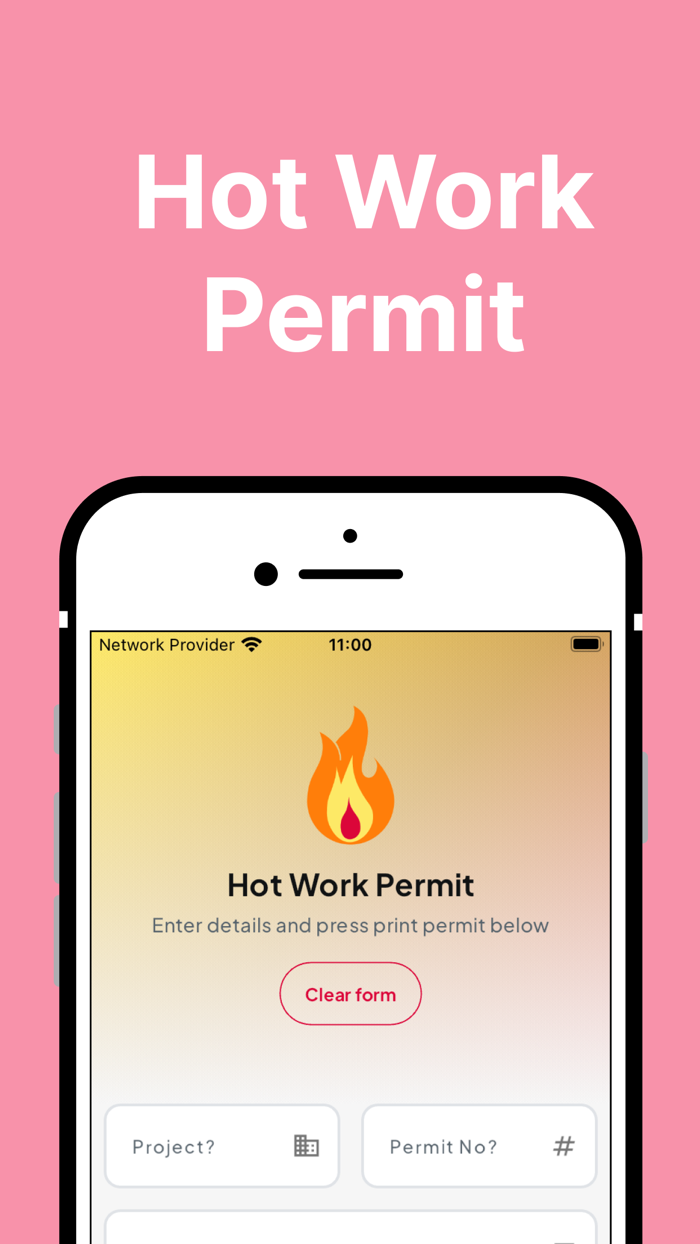 Hot Work Permit
