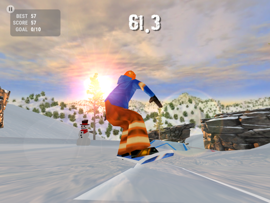 Crazy Snowboard iPad app afbeelding 3