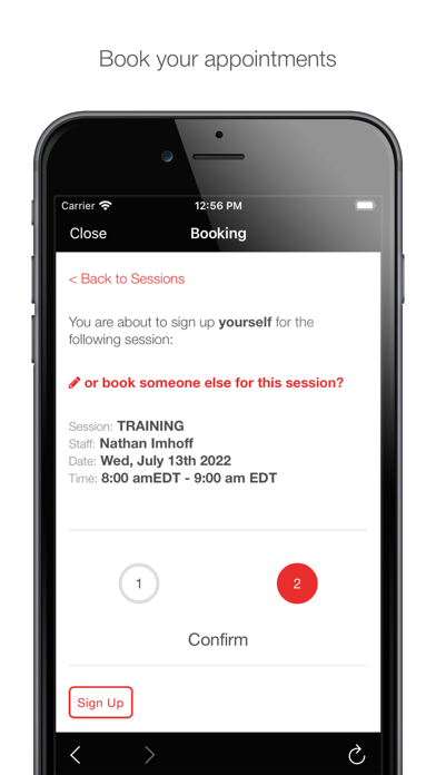 FitClub Training Screenshot