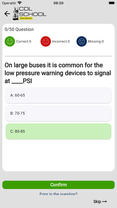CDL TTP Screenshot