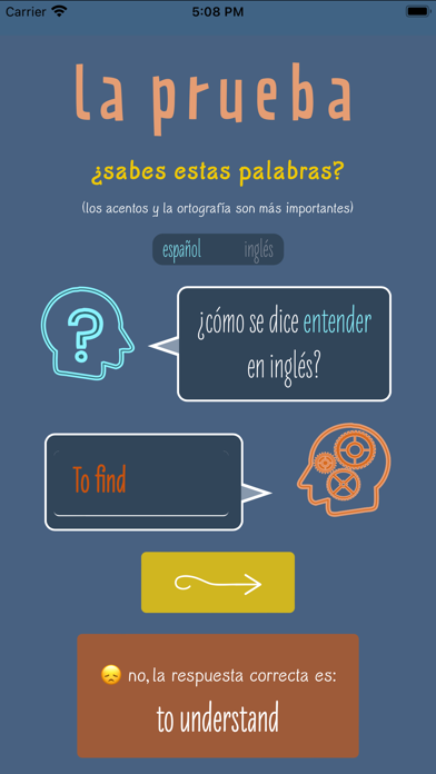 ¡palabras! Screenshot