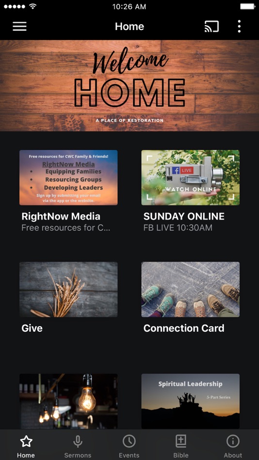 #1. CWC Sandstone (iOS) 由: Community Worship Center
