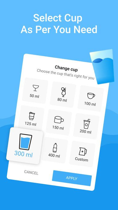 Daily water - Drink diet log Screenshot