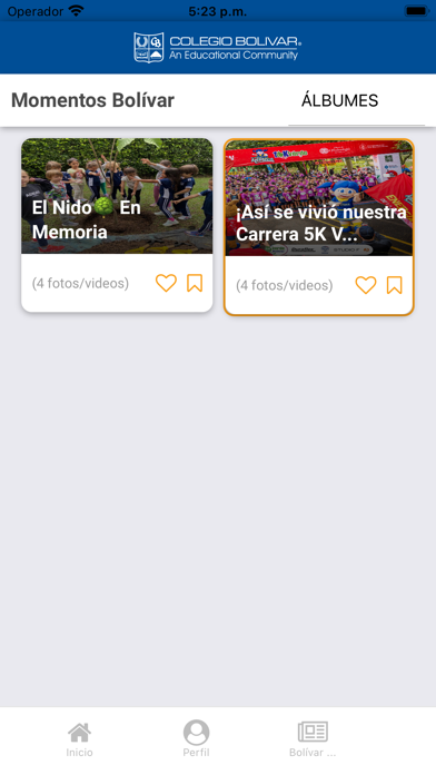 Colegio Bolívar Screenshot
