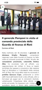 Corriere di Rieti screenshot #2 for iPhone