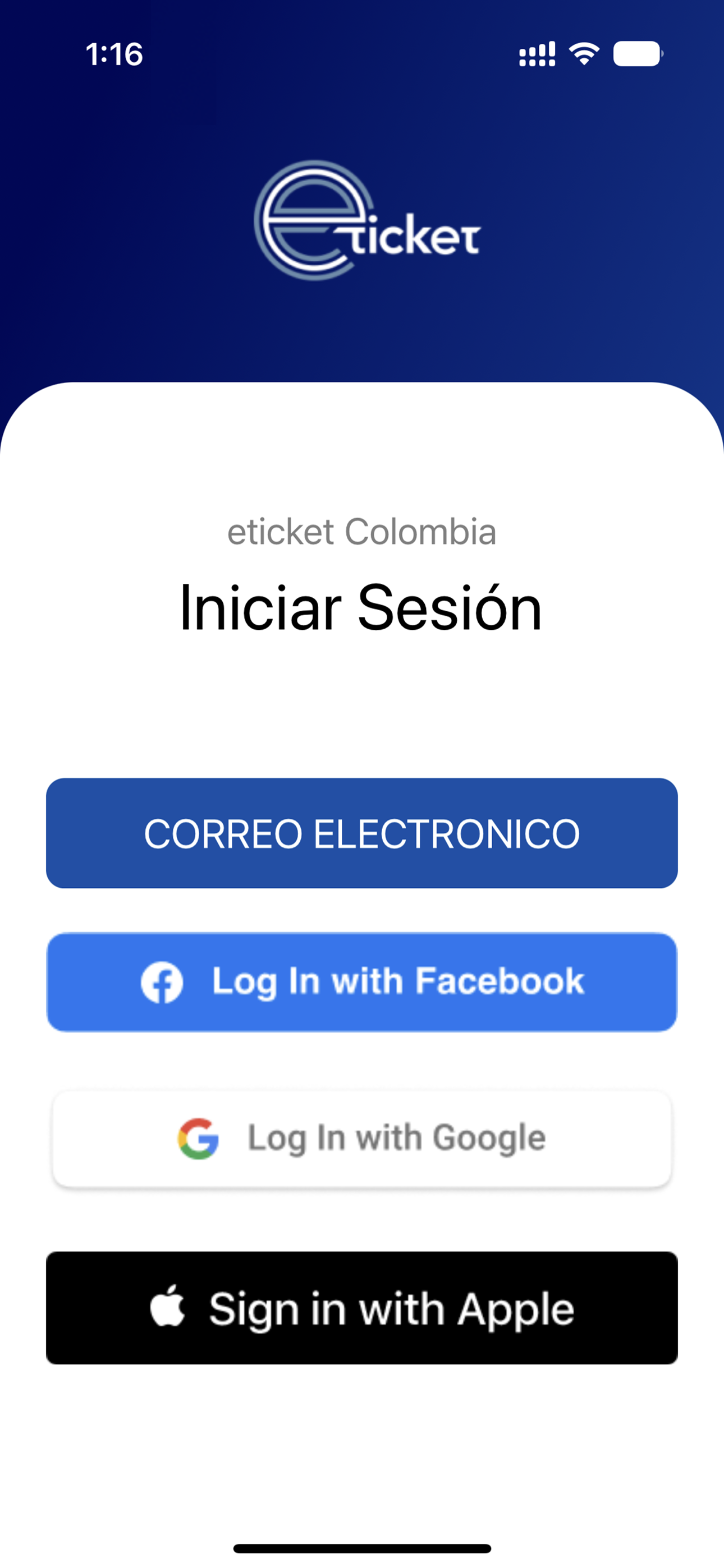 eticket Colombia